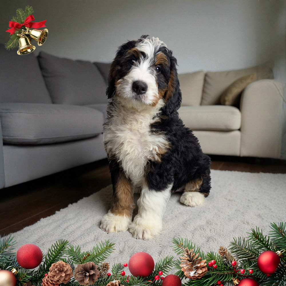 F1 Mini Bernedoodle Puppy for Sale in NYC