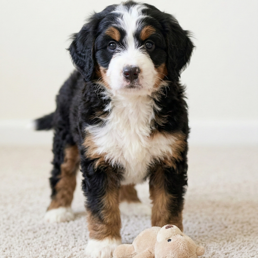 F1 Mini Bernedoodle Puppy for Sale in NYC
