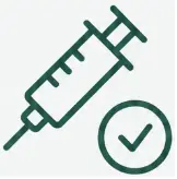 Vaccinated and dewormed